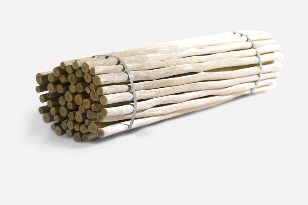 Bundel latten van behandeld eucalyptus grandis